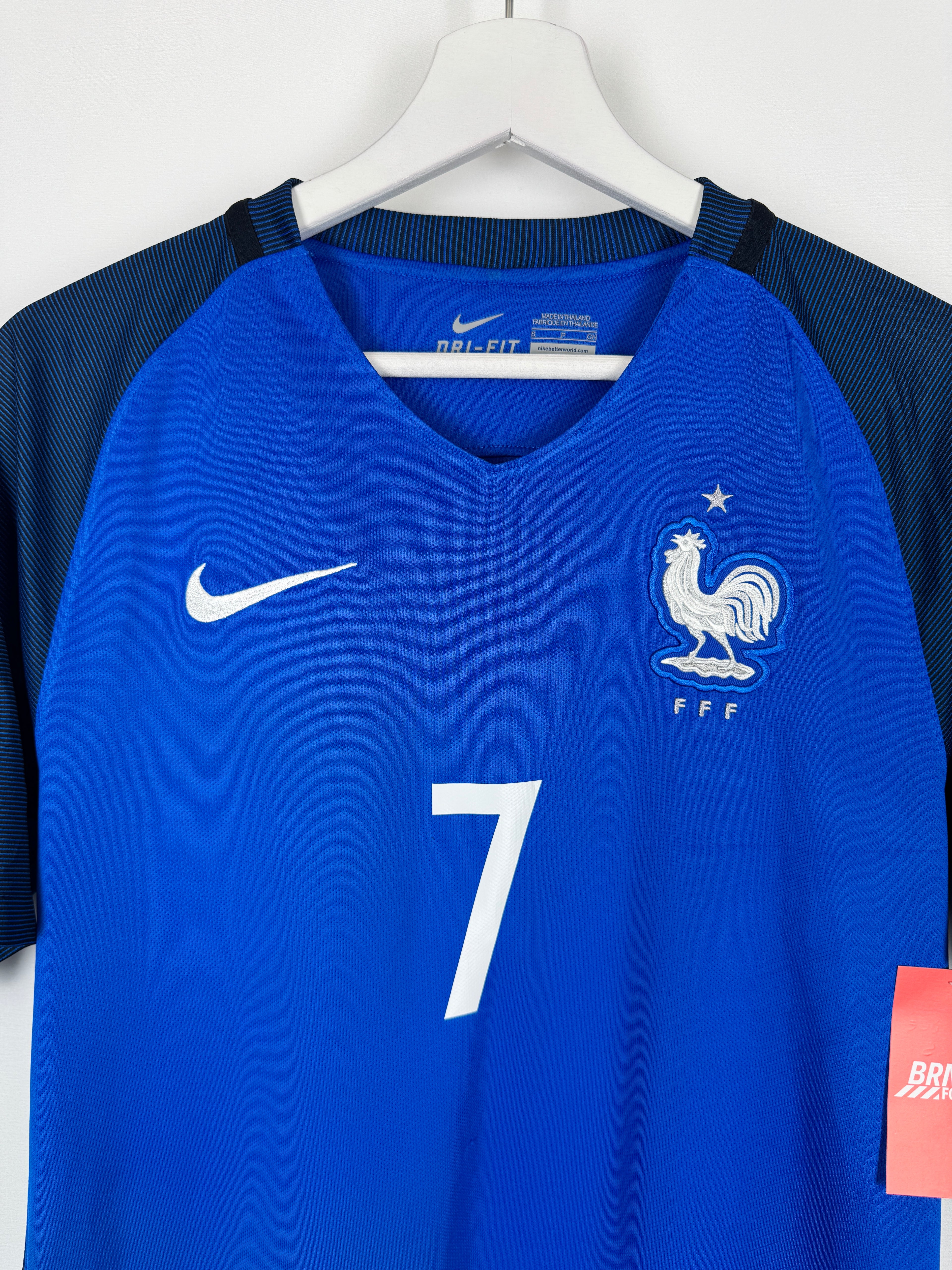 CAMISETA DE FÚTBOL SELECCIÓN DE FRANCIA 2016 LOCAL - GRIEZMANN #7 (S)