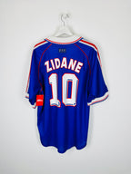 CAMISETA DE FÚTBOL SELECCIÓN DE FRANCIA 1998 LOCAL - ZIDANE #10 (XL)