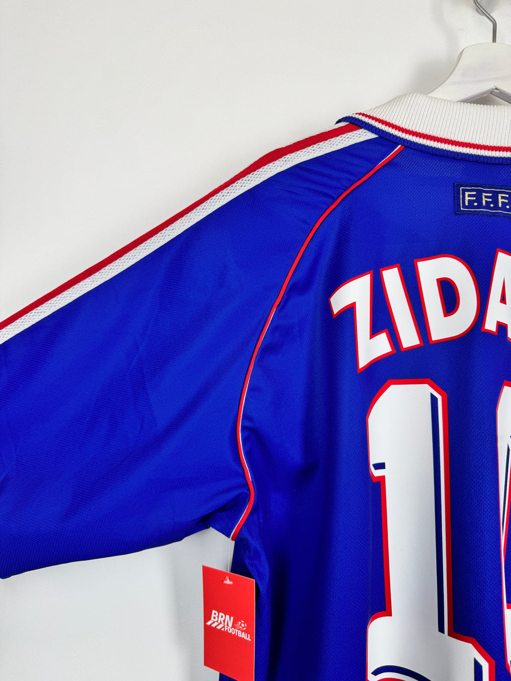 CAMISETA DE FÚTBOL SELECCIÓN DE FRANCIA 1998 LOCAL - ZIDANE #10 (XL)