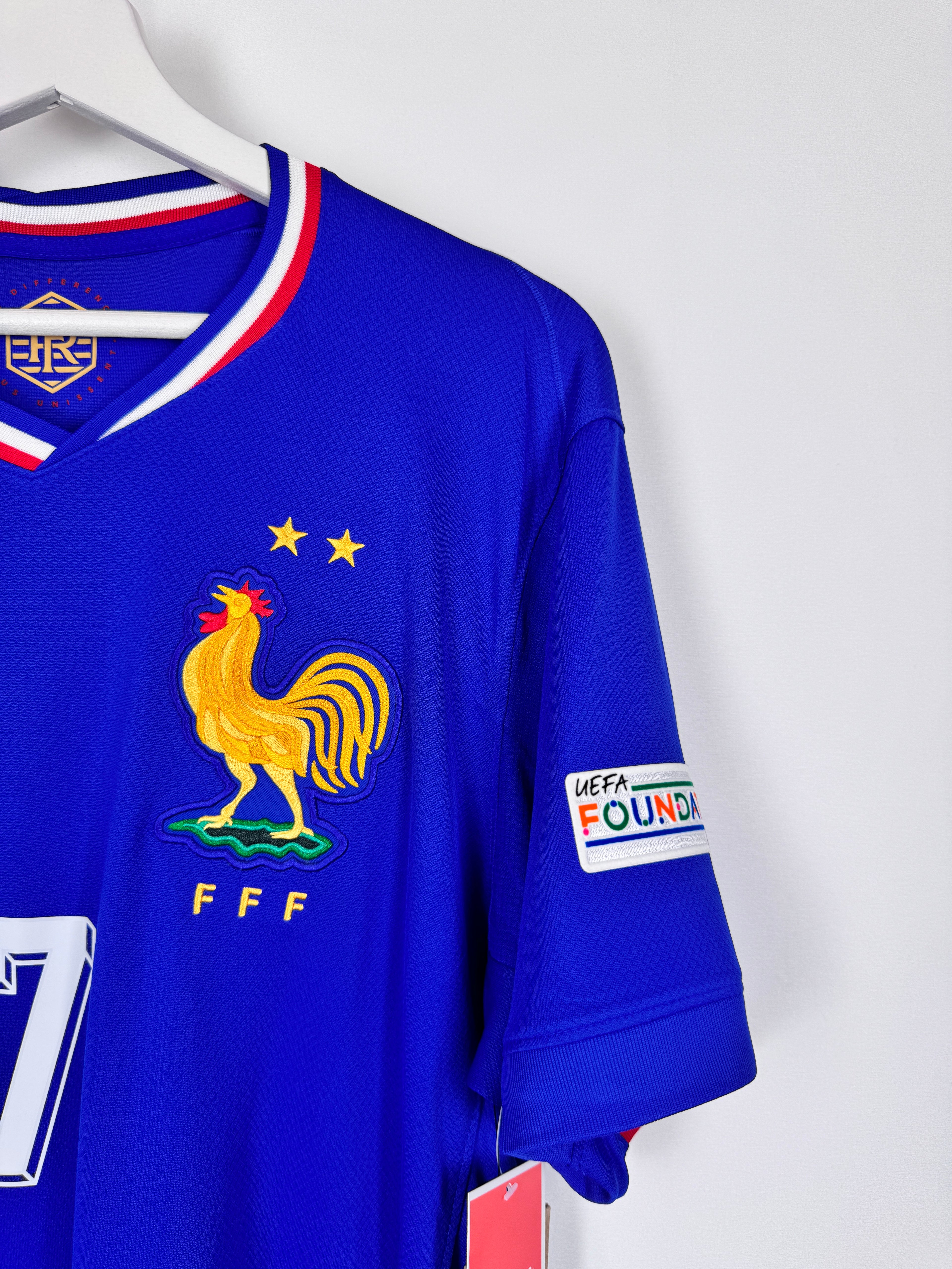 PSG FOOTBALL JERSEY 1997/1998 HOME - NGOTTY #4 (S)