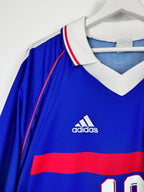 CAMISETA DE FÚTBOL SELECCIÓN DE FRANCIA 1998 LOCAL - ZIDANE #10 (XL)