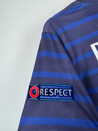 FRANCE 2020 HOME FOOTBALL SHIRT - BENZEMA #19 EURO 2021 (S)