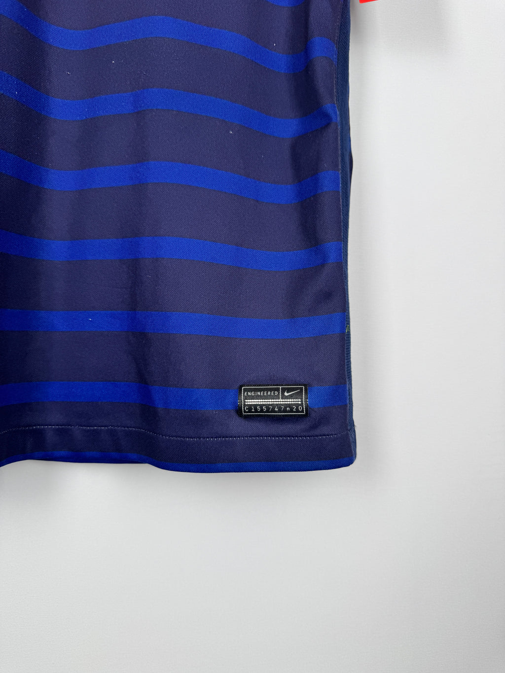 FRANCE 2020 HOME FOOTBALL SHIRT - BENZEMA #19 EURO 2021 (S)
