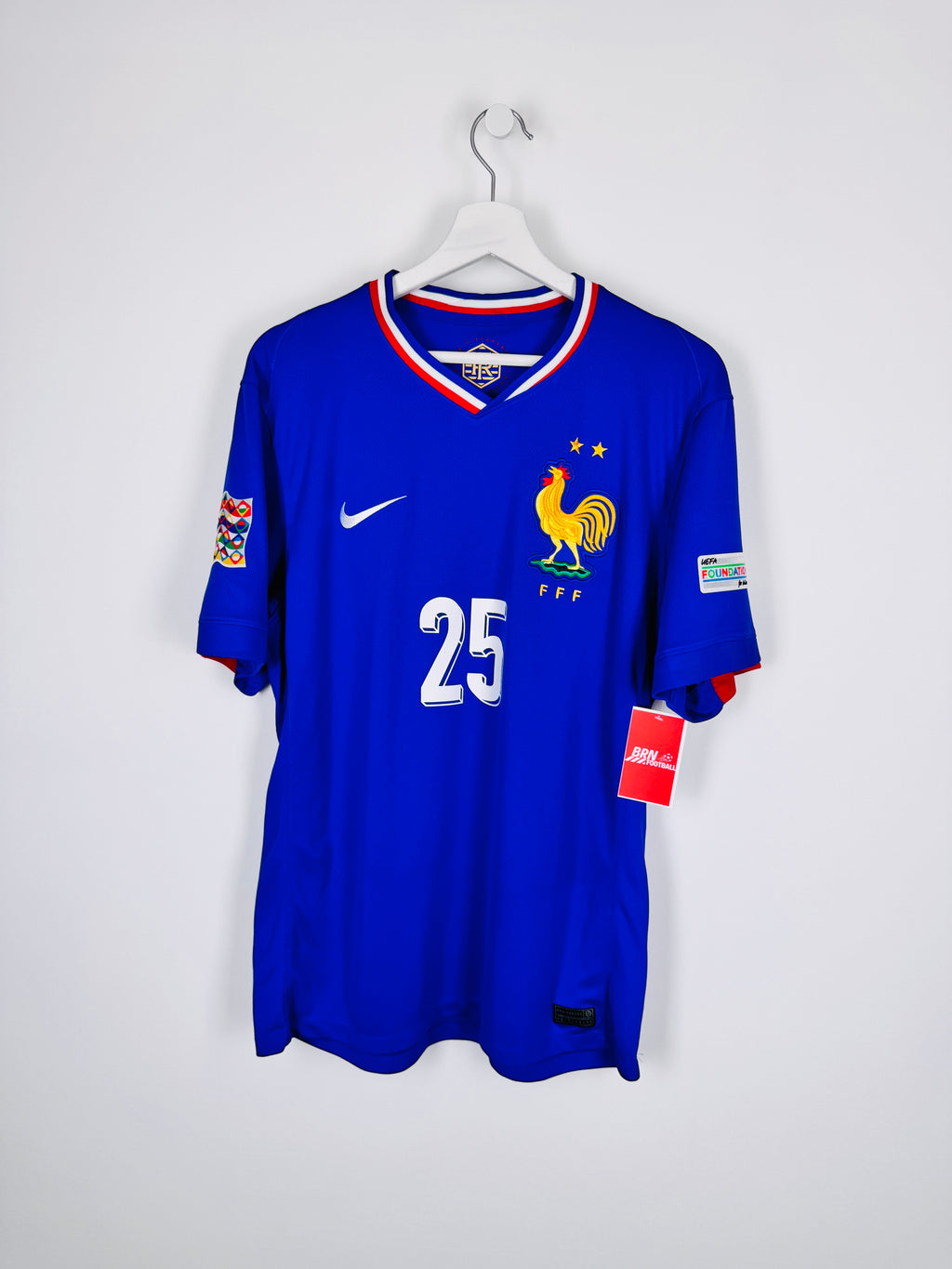 PSG FOOTBALL JERSEY 1997/1998 HOME - NGOTTY #4 (S)