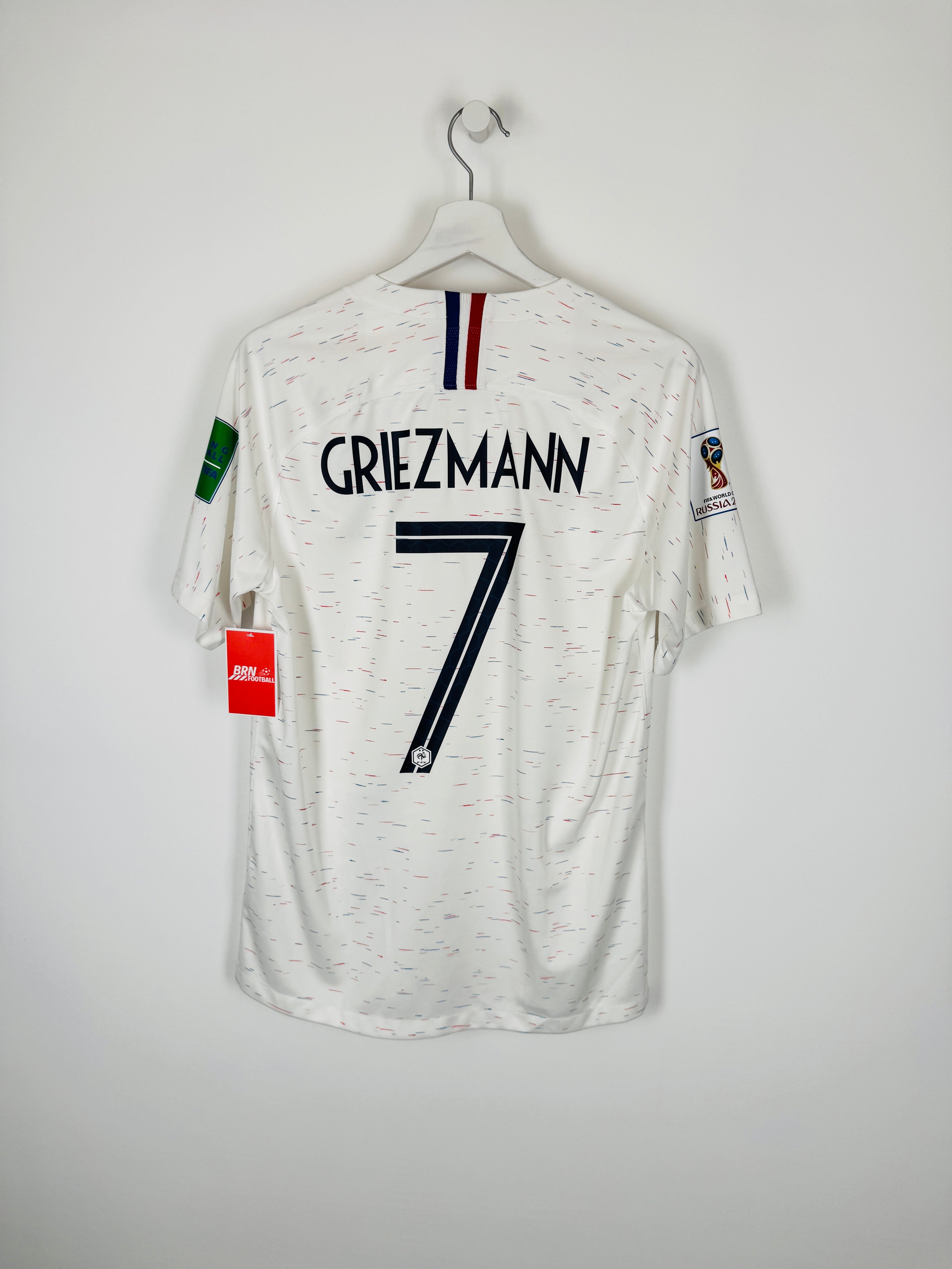 FRANCE NATIONAL FOOTBALL TEAM 2018 AWAY JERSEY - GRIEZMANN #7 (M)