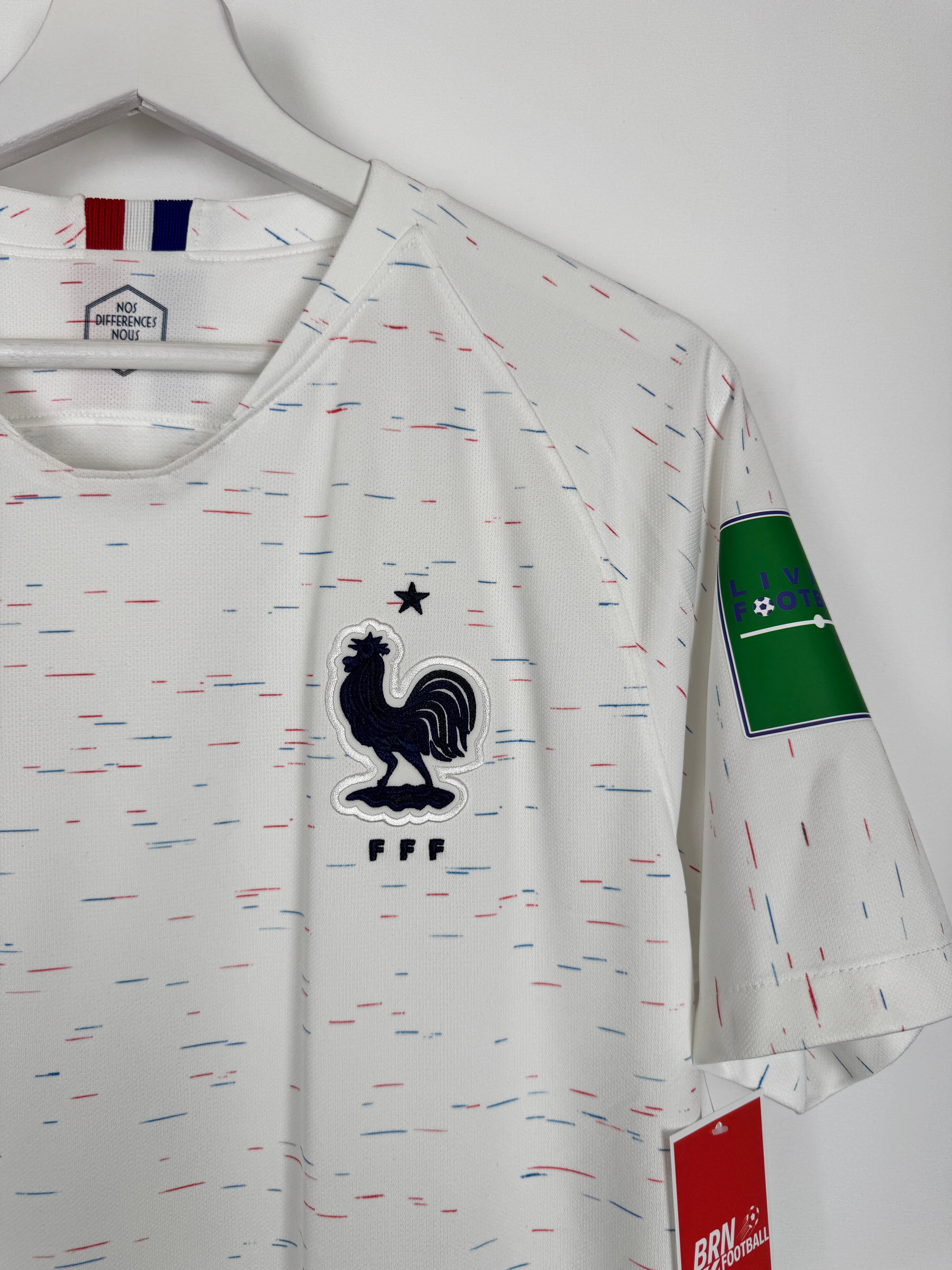FRANCE NATIONAL FOOTBALL TEAM 2018 AWAY JERSEY - GRIEZMANN #7 (M)