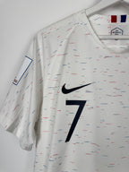 FRANCE NATIONAL FOOTBALL TEAM 2018 AWAY JERSEY - GRIEZMANN #7 (M)
