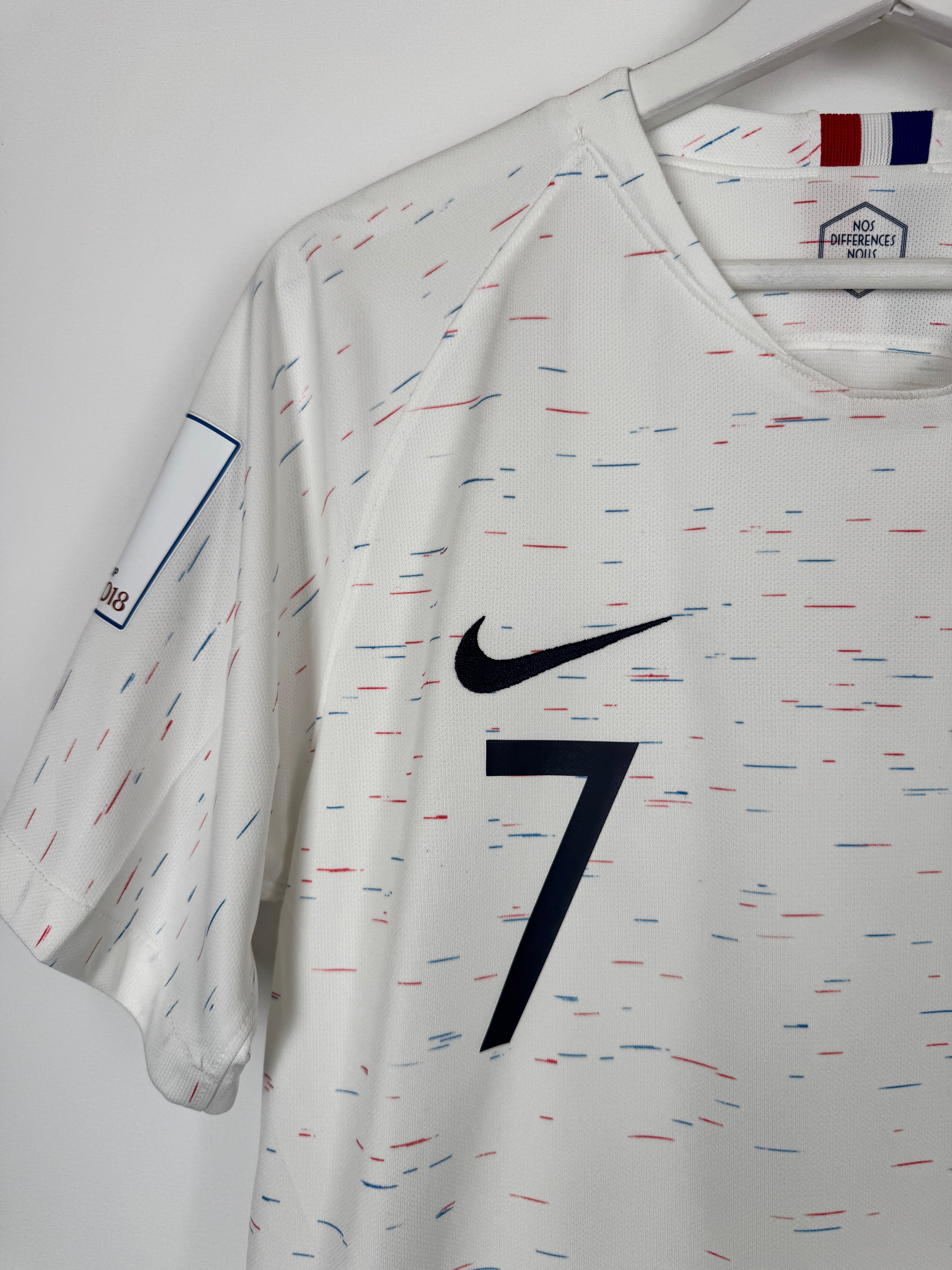 FRANCE NATIONAL FOOTBALL TEAM 2018 AWAY JERSEY - GRIEZMANN #7 (M)