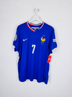 PSG FOOTBALL JERSEY 1997/1998 HOME - NGOTTY #4 (S)