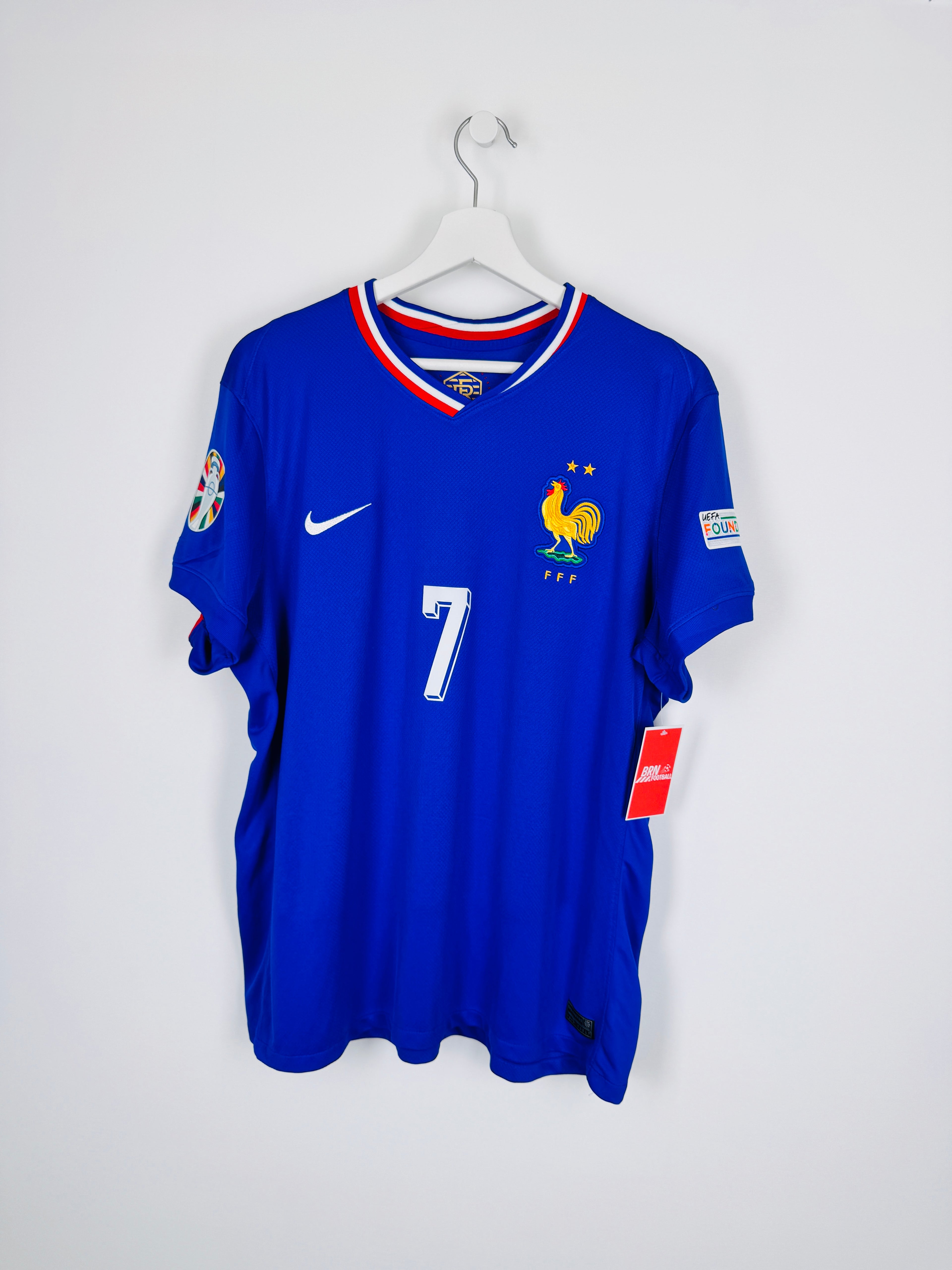 PSG FOOTBALL JERSEY 1997/1998 HOME - NGOTTY #4 (S)