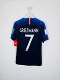 2018 FRANCE NATIONAL TEAM HOME FOOTBALL SHIRT - GRIEZMANN #7 (S)