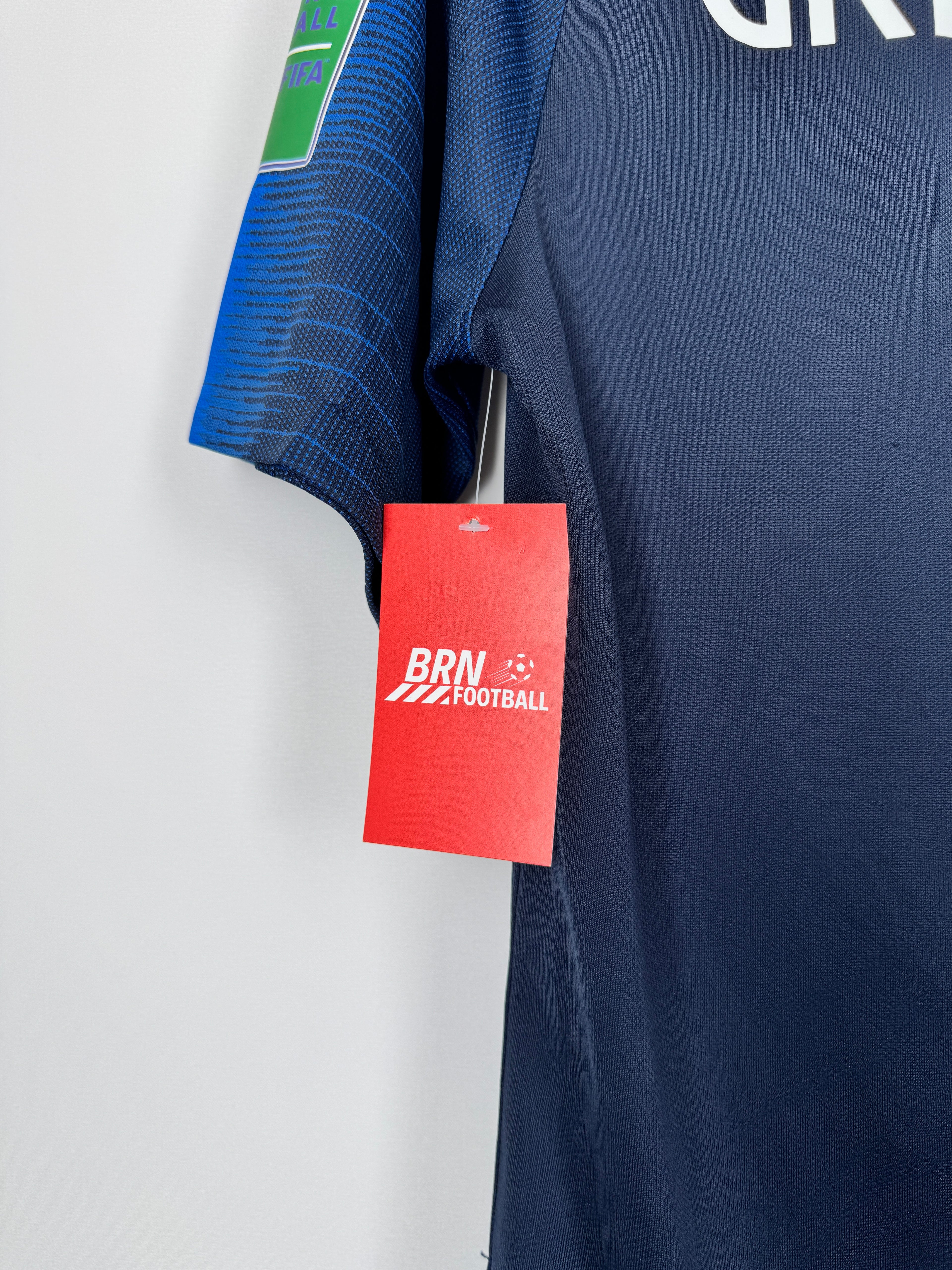 2018 FRANCE NATIONAL TEAM HOME FOOTBALL SHIRT - GRIEZMANN #7 (S)