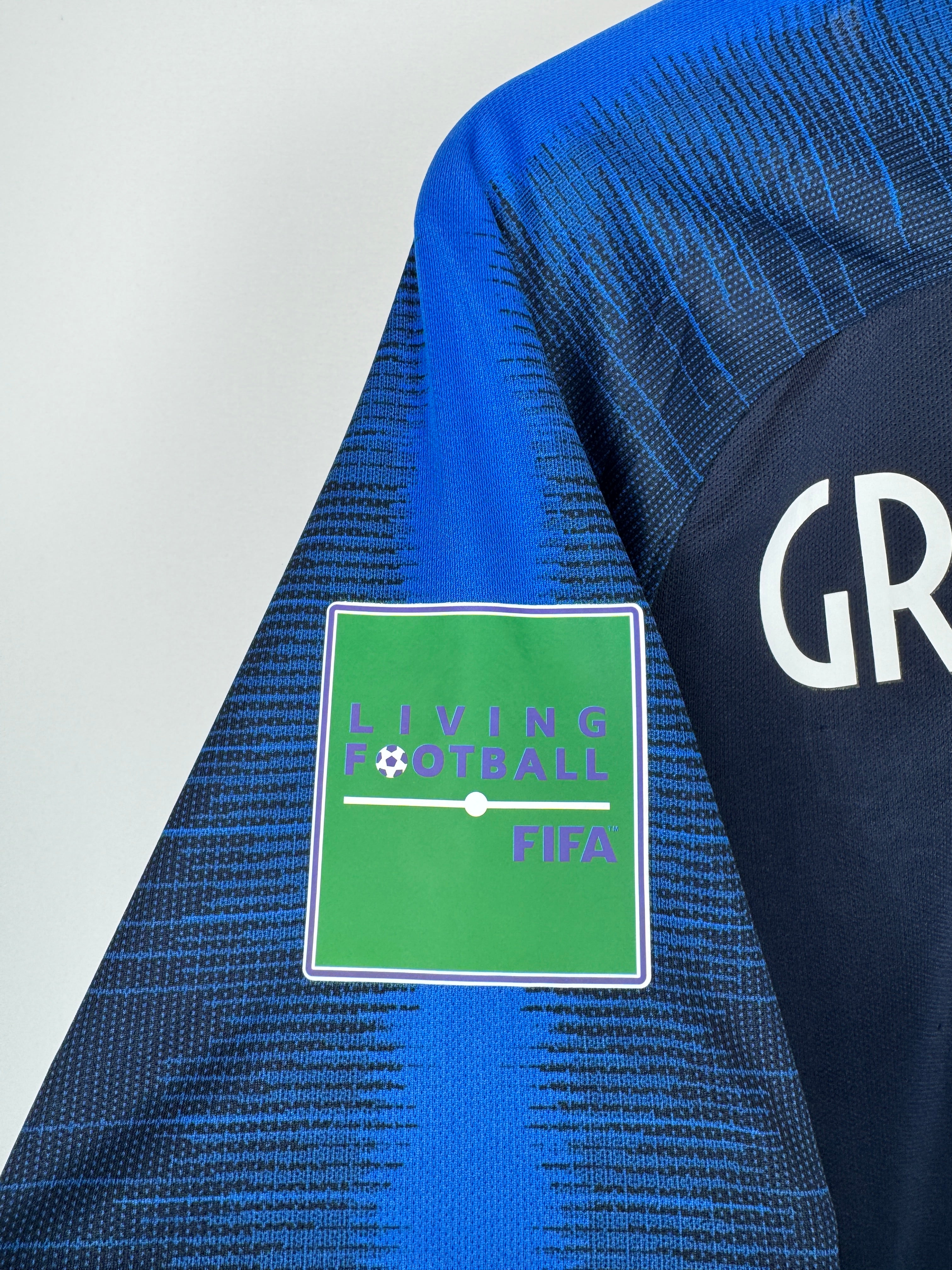 2018 FRANCE NATIONAL TEAM HOME FOOTBALL SHIRT - GRIEZMANN #7 (S)