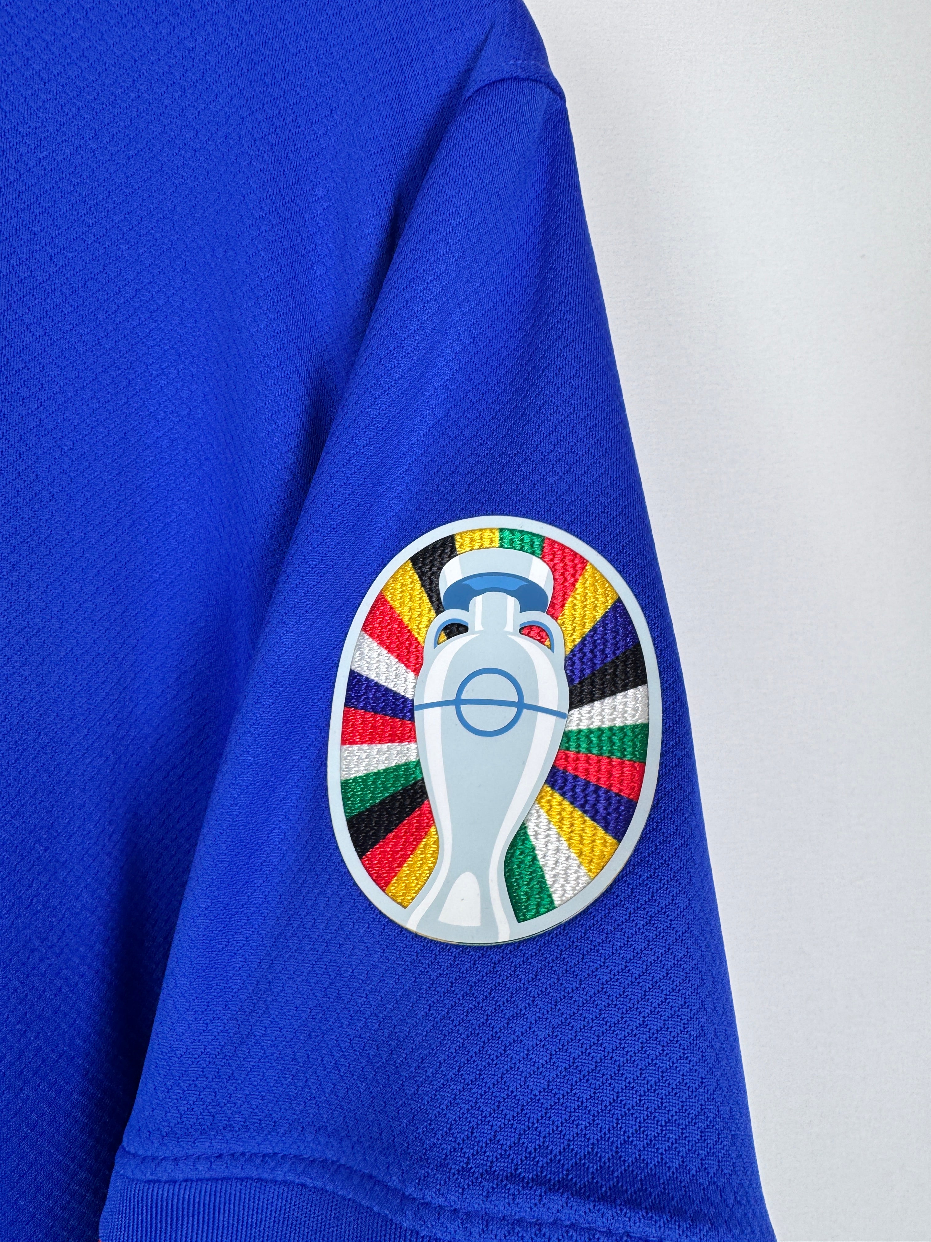 MAILLOT DE FOOTBALL ÉQUIPE DE FRANCE 2024 DOMICILE NEUF AVEC ÉTIQUETTE - OUSMANE DEMBÉLÉ #11 (M)