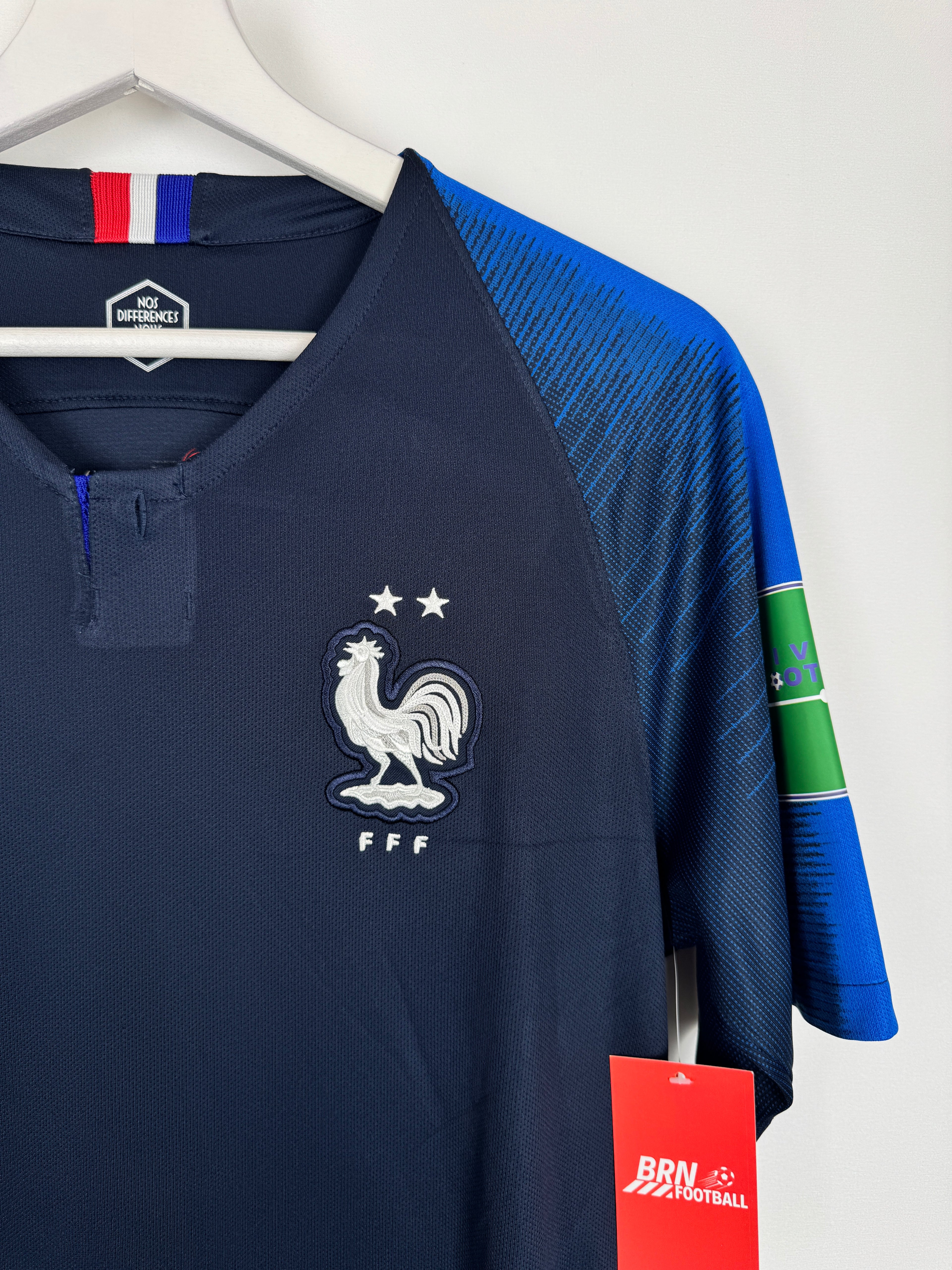 2018 FRANCE NATIONAL TEAM HOME FOOTBALL SHIRT - GRIEZMANN #7 (S)