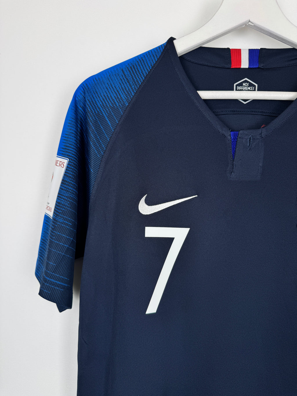 2018 FRANCE NATIONAL TEAM HOME FOOTBALL SHIRT - GRIEZMANN #7 (S)