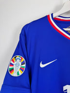 MAILLOT DE FOOTBALL ÉQUIPE DE FRANCE 2024 DOMICILE NEUF AVEC ÉTIQUETTE - OUSMANE DEMBÉLÉ #11 (M)