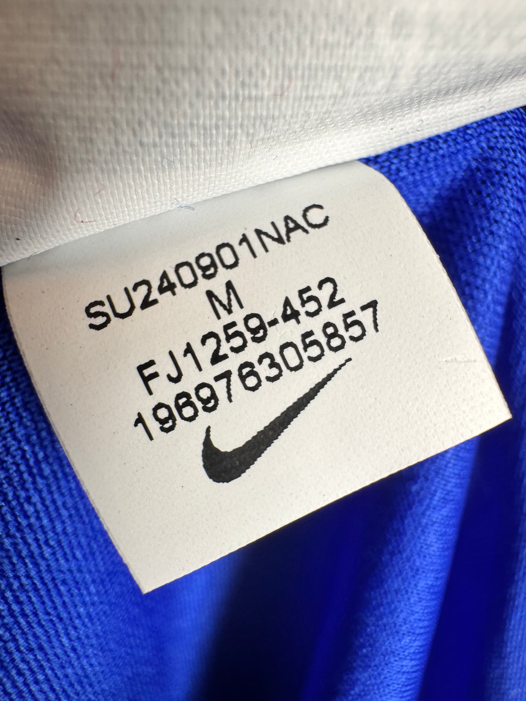 MAILLOT DE FOOTBALL ÉQUIPE DE FRANCE 2024 DOMICILE NEUF AVEC ÉTIQUETTE - OUSMANE DEMBÉLÉ #11 (M)