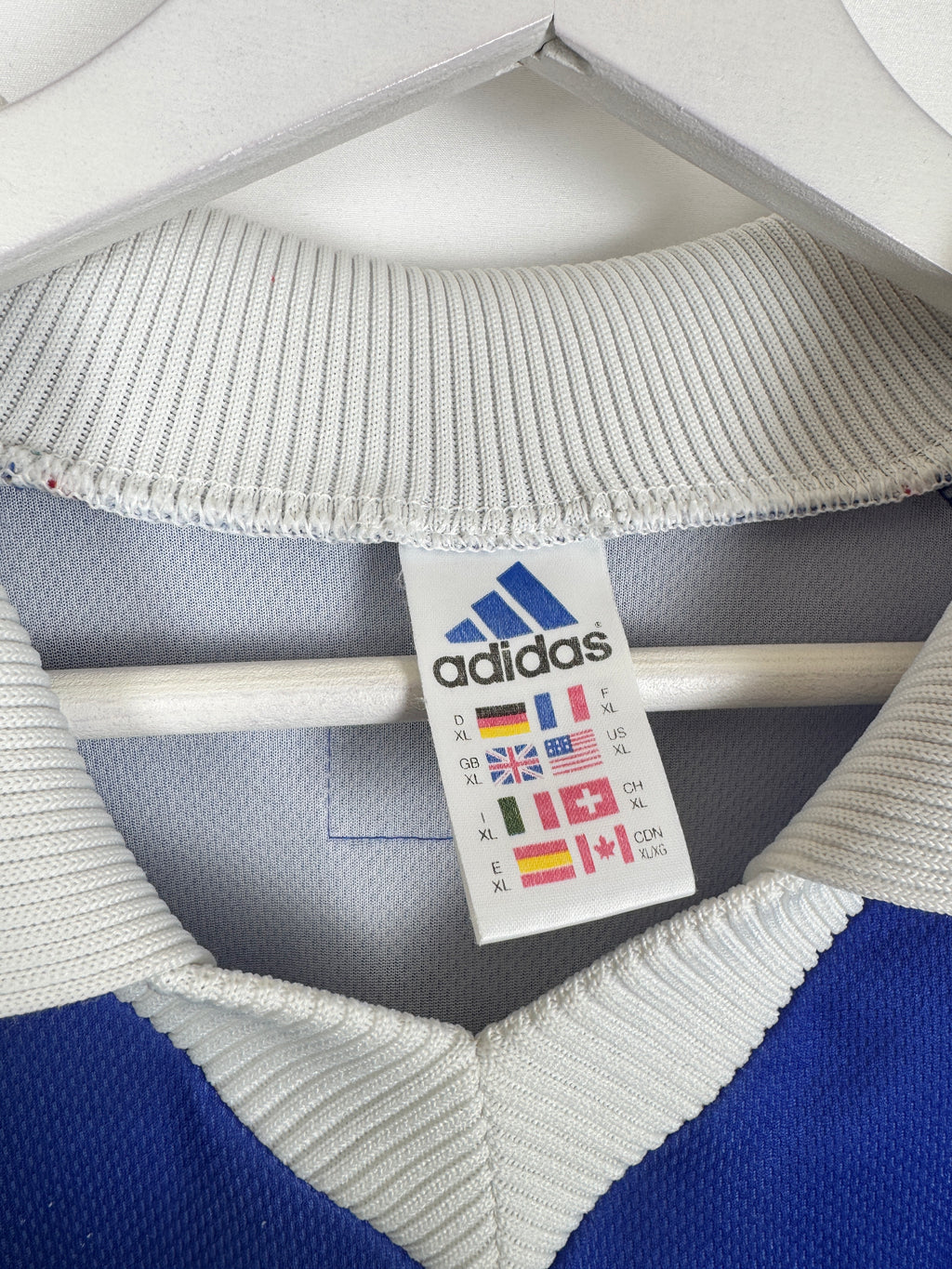 1998 FRANCE NATIONAL FOOTBALL TEAM HOME JERSEY - ZIDANE #10 (XL)