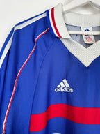 1998 FRANCE NATIONAL FOOTBALL TEAM HOME JERSEY - ZIDANE #10 (XL)