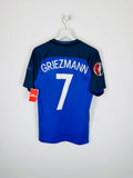 2016 FRANCE NATIONAL FOOTBALL TEAM HOME JERSEY - GRIEZMANN #7 EURO FINAL (S)