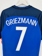 2016 FRANCE NATIONAL FOOTBALL TEAM HOME JERSEY - GRIEZMANN #7 EURO FINAL (S)