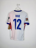 MAILLOT DE FOOTBALL ÉQUIPE DE FRANCE 2024 EXTÉRIEUR NEUF AVEC ÉTIQUETTE - DÉSIRÉ DOUÉ #12 (S)