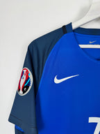 2016 FRANCE NATIONAL FOOTBALL TEAM HOME JERSEY - GRIEZMANN #7 EURO FINAL (S)