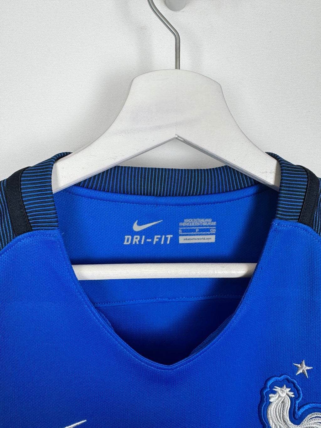 2016 FRANCE NATIONAL FOOTBALL TEAM HOME JERSEY - GRIEZMANN #7 EURO FINAL (S)