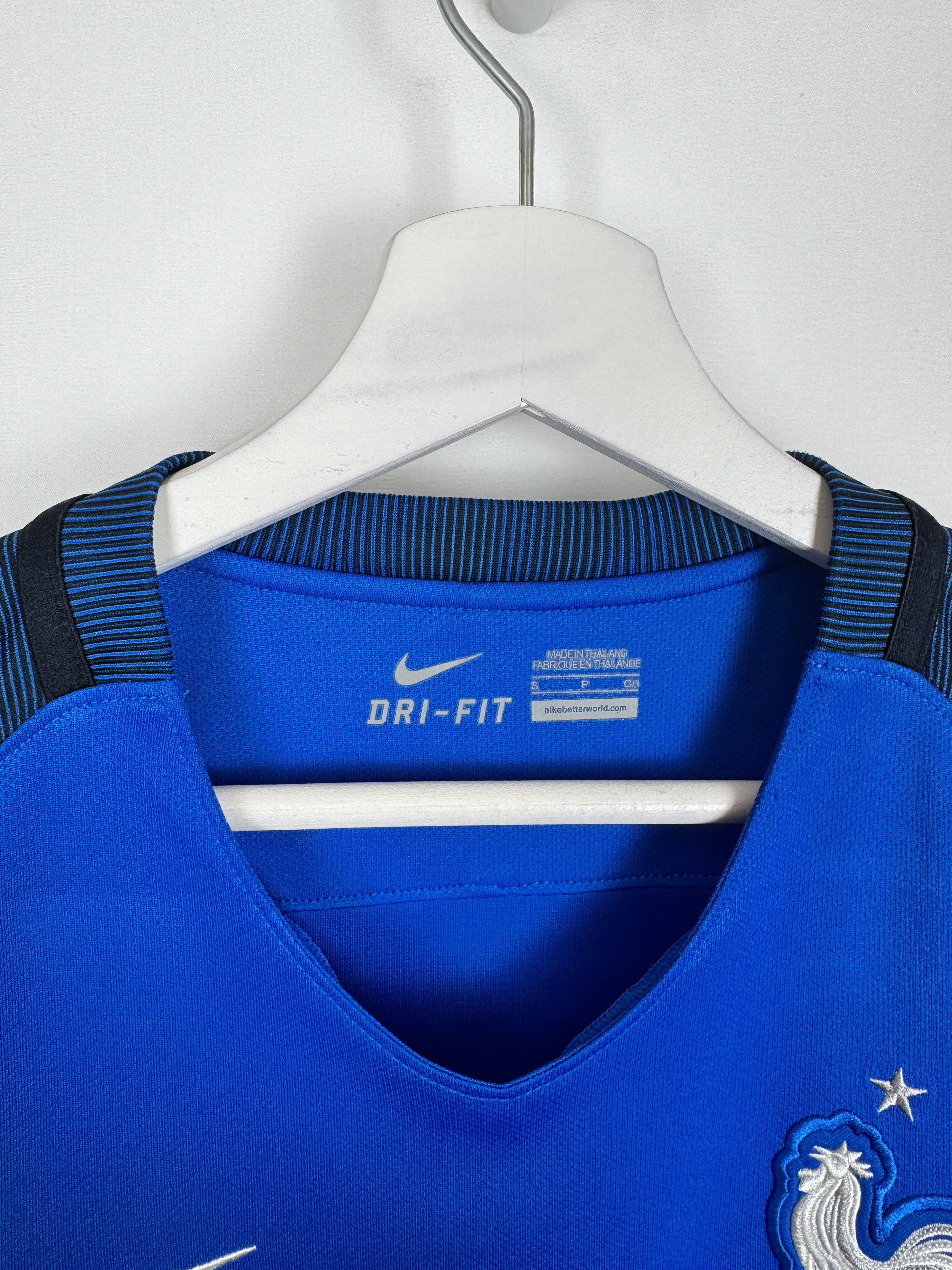 2016 FRANCE NATIONAL FOOTBALL TEAM HOME JERSEY - GRIEZMANN #7 EURO FINAL (S)
