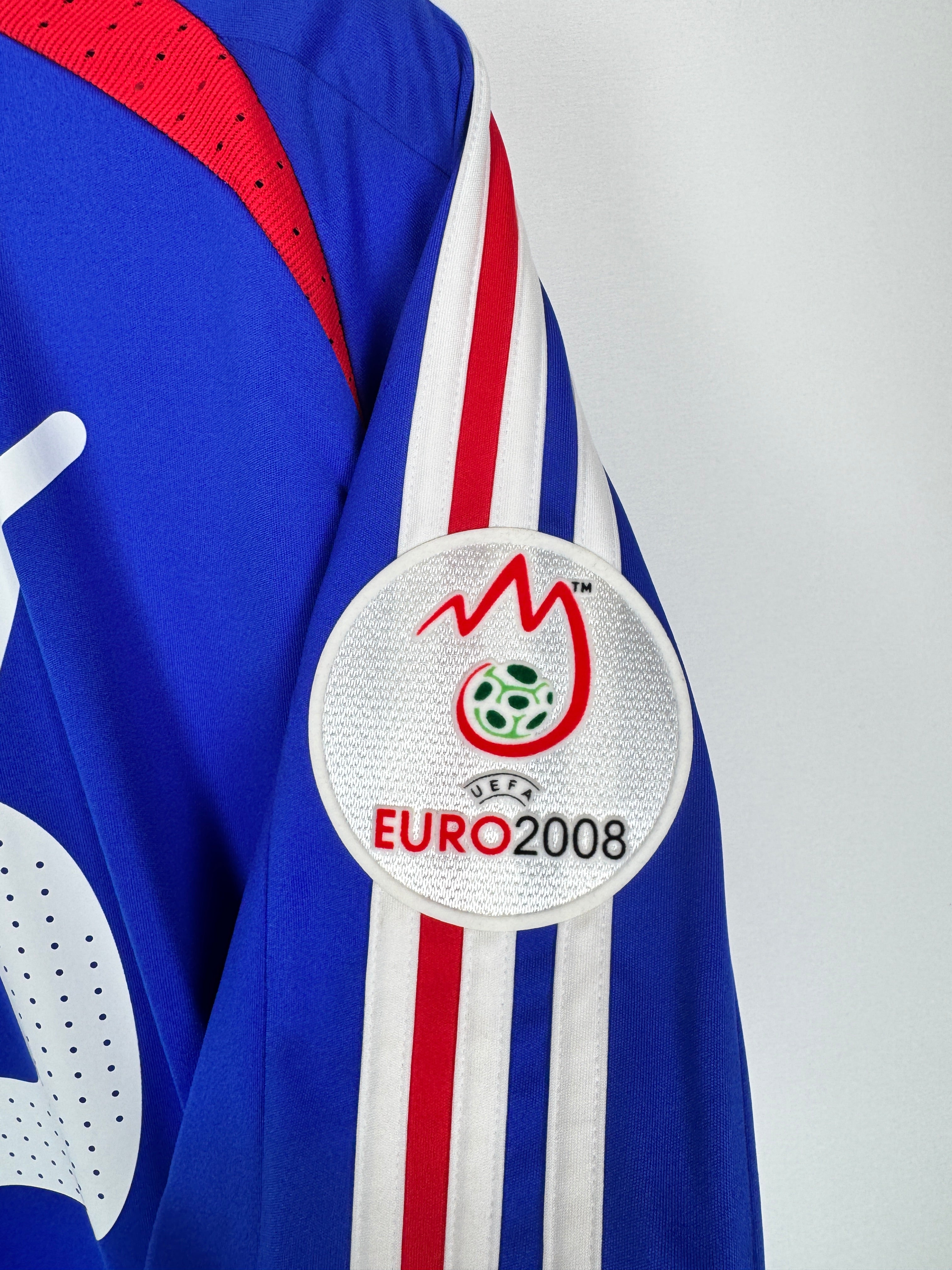 CAMISETA DE FÚTBOL SELECCIÓN DE FRANCIA 2008 LOCAL - HENRY #12 (L)