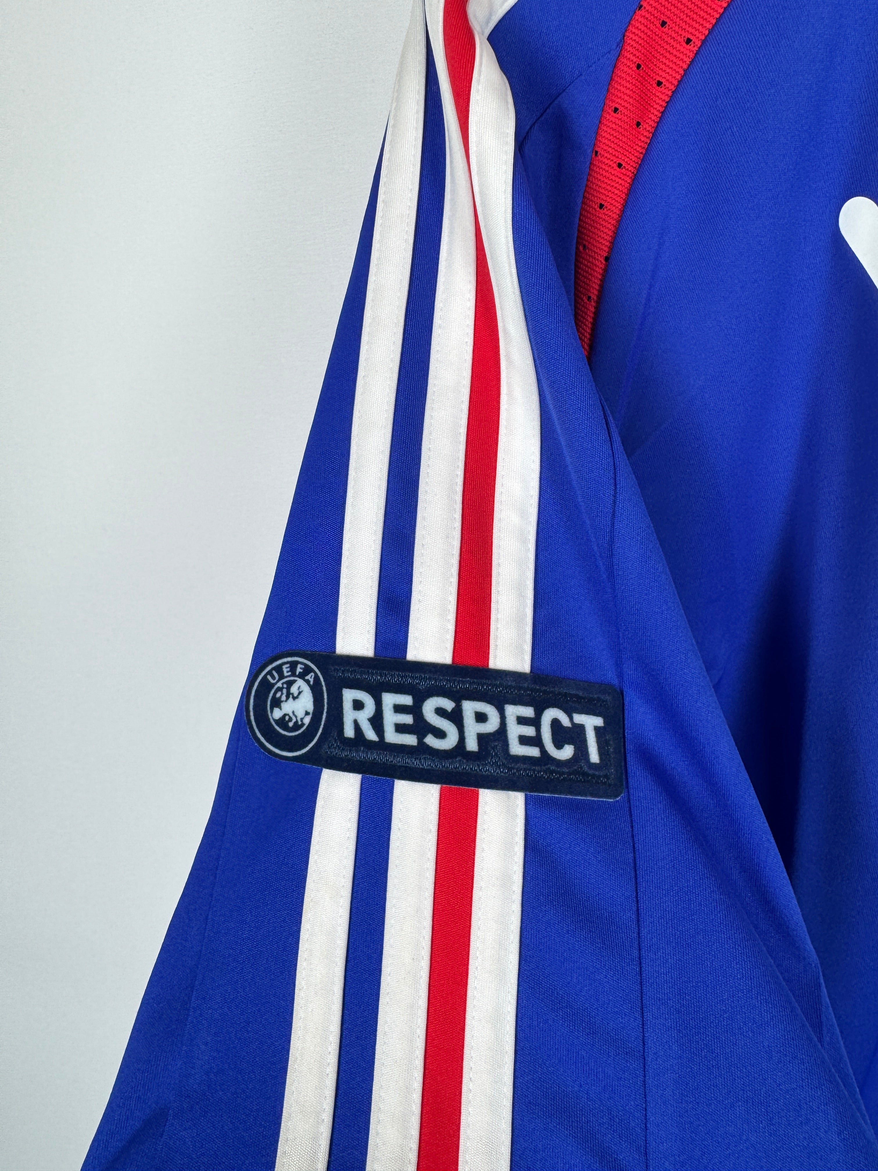 FRANCE NATIONAL FOOTBALL TEAM 2008 HOME JERSEY - HENRY #12 (L)