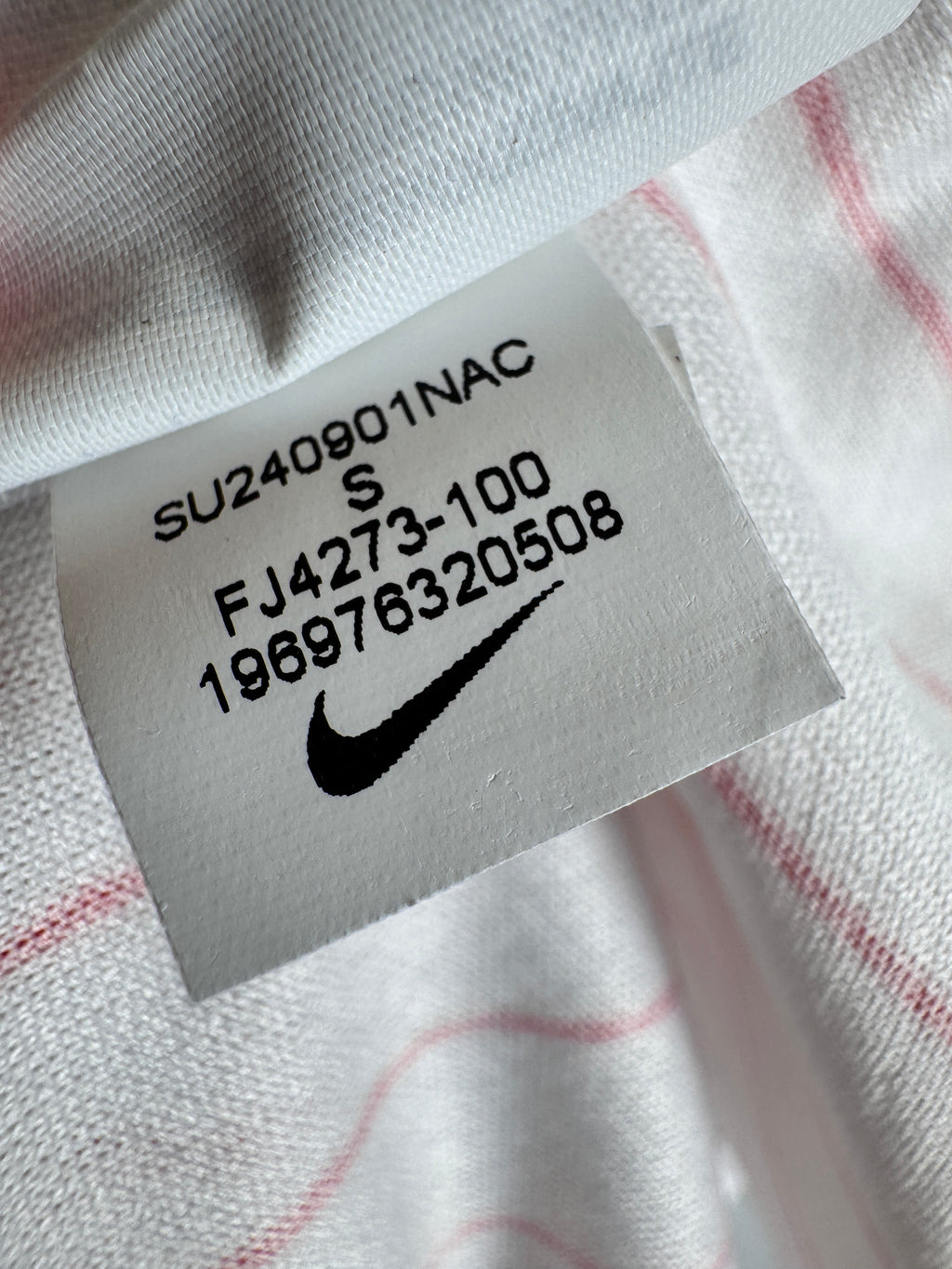 MAILLOT DE FOOTBALL ÉQUIPE DE FRANCE 2024 EXTÉRIEUR NEUF AVEC ÉTIQUETTE - DÉSIRÉ DOUÉ #12 (S)