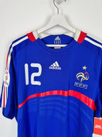 FRANCE NATIONAL FOOTBALL TEAM 2008 HOME JERSEY - HENRY #12 (L)