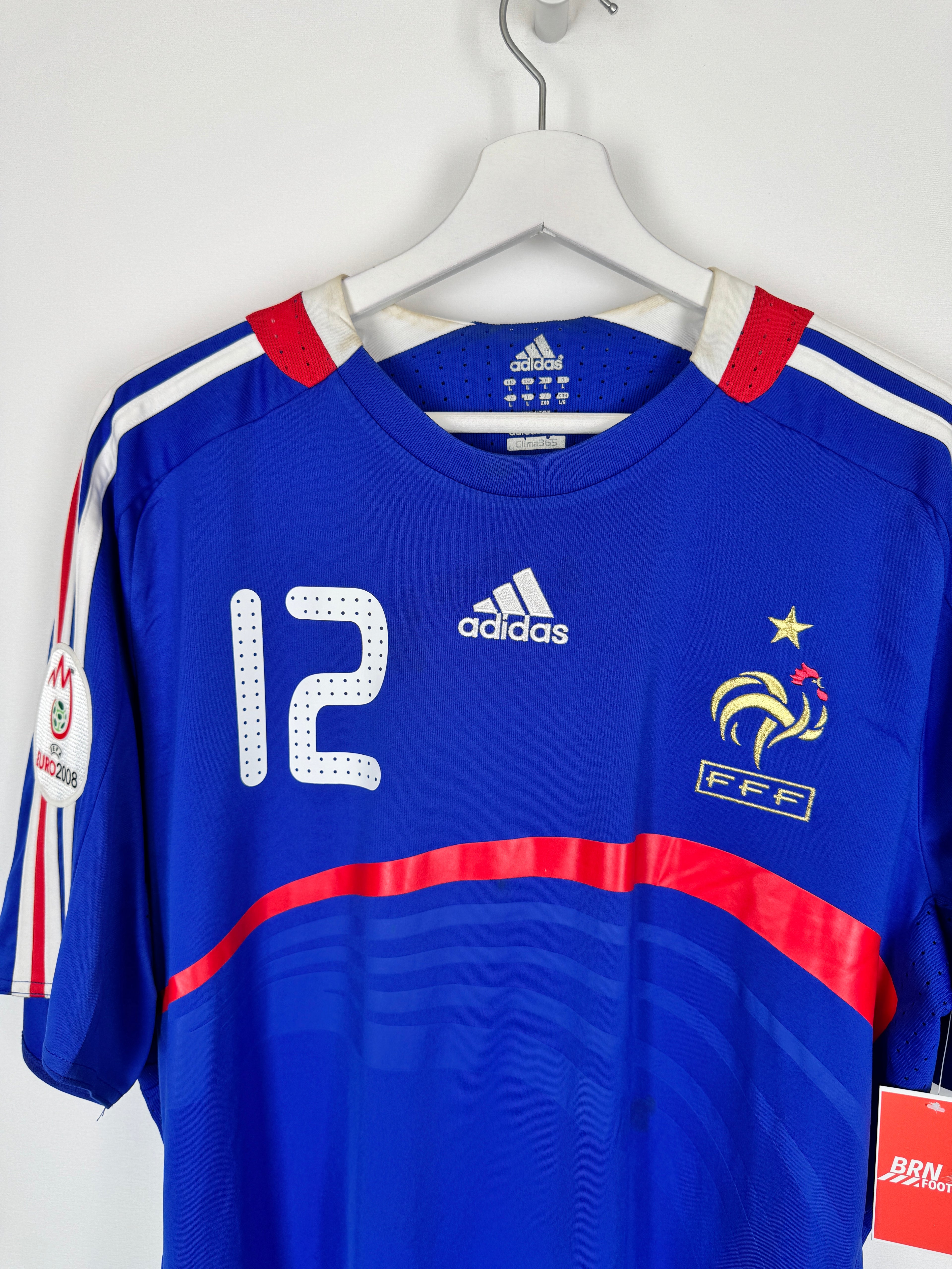 CAMISETA DE FÚTBOL SELECCIÓN DE FRANCIA 2008 LOCAL - HENRY #12 (L)