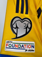 MAILLOT DE FOOTBALL SUÈDE 2022 DOMICILE NEUF AVEC ÉTIQUETTE - ZLATAN IBRAHIMOVIC #11 (M)