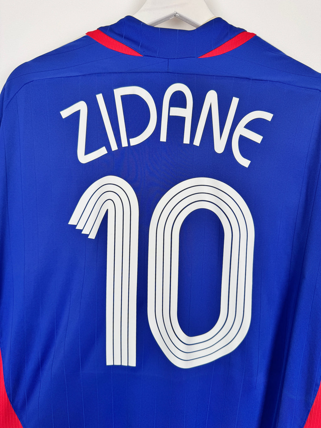 2006 FRANCE NATIONAL FOOTBALL TEAM HOME JERSEY - ZIDANE #10 (XXL)