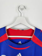 2006 FRANCE NATIONAL FOOTBALL TEAM HOME JERSEY - ZIDANE #10 (XXL)