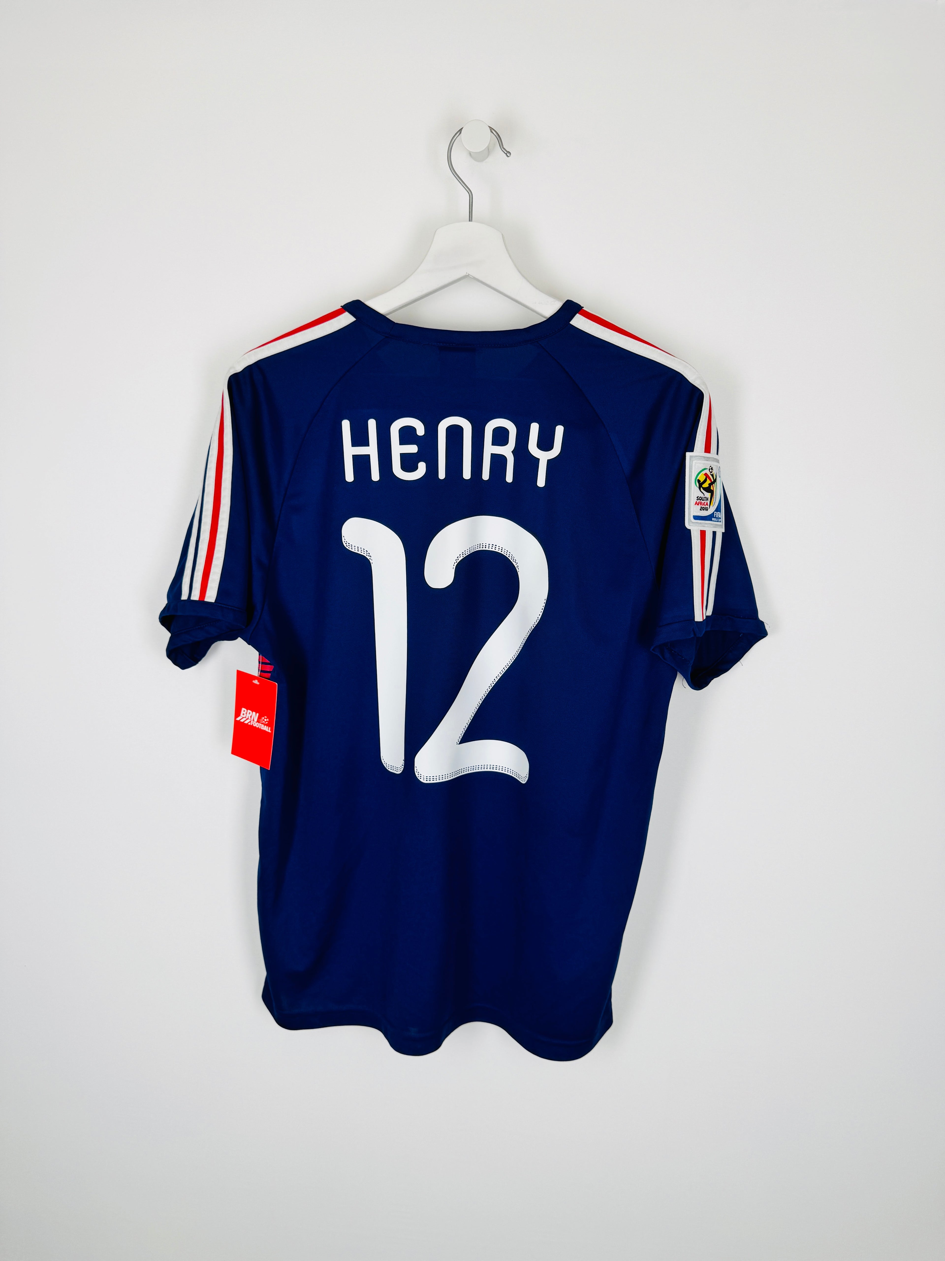 CAMISETA DE FÚTBOL SELECCIÓN DE FRANCIA 2010 LOCAL - HENRY #12 (M)