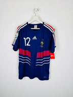 FRANCE NATIONAL FOOTBALL TEAM 2010 HOME JERSEY - HENRY #12 (M)