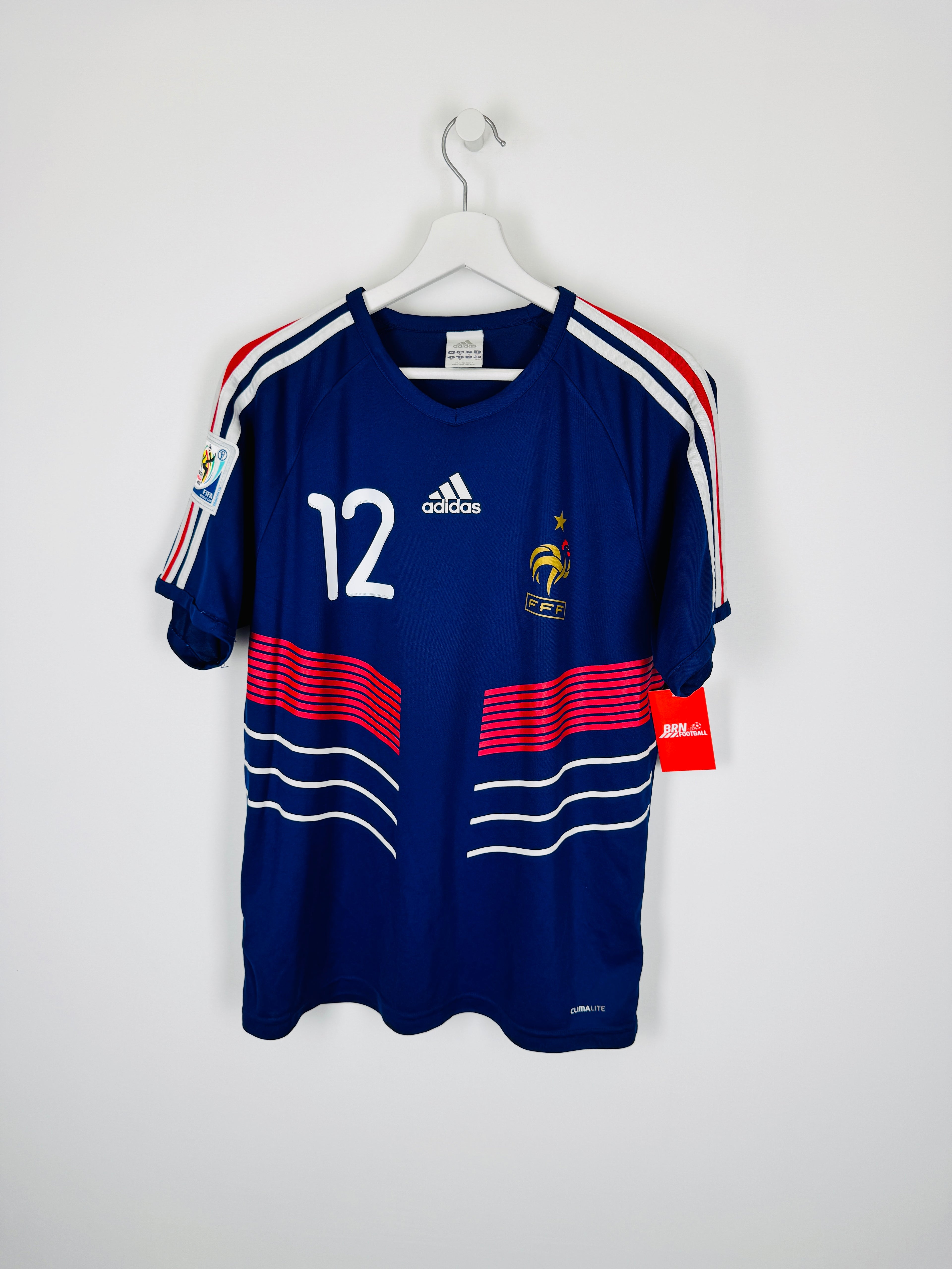 CAMISETA DE FÚTBOL SELECCIÓN DE FRANCIA 2010 LOCAL - HENRY #12 (M)