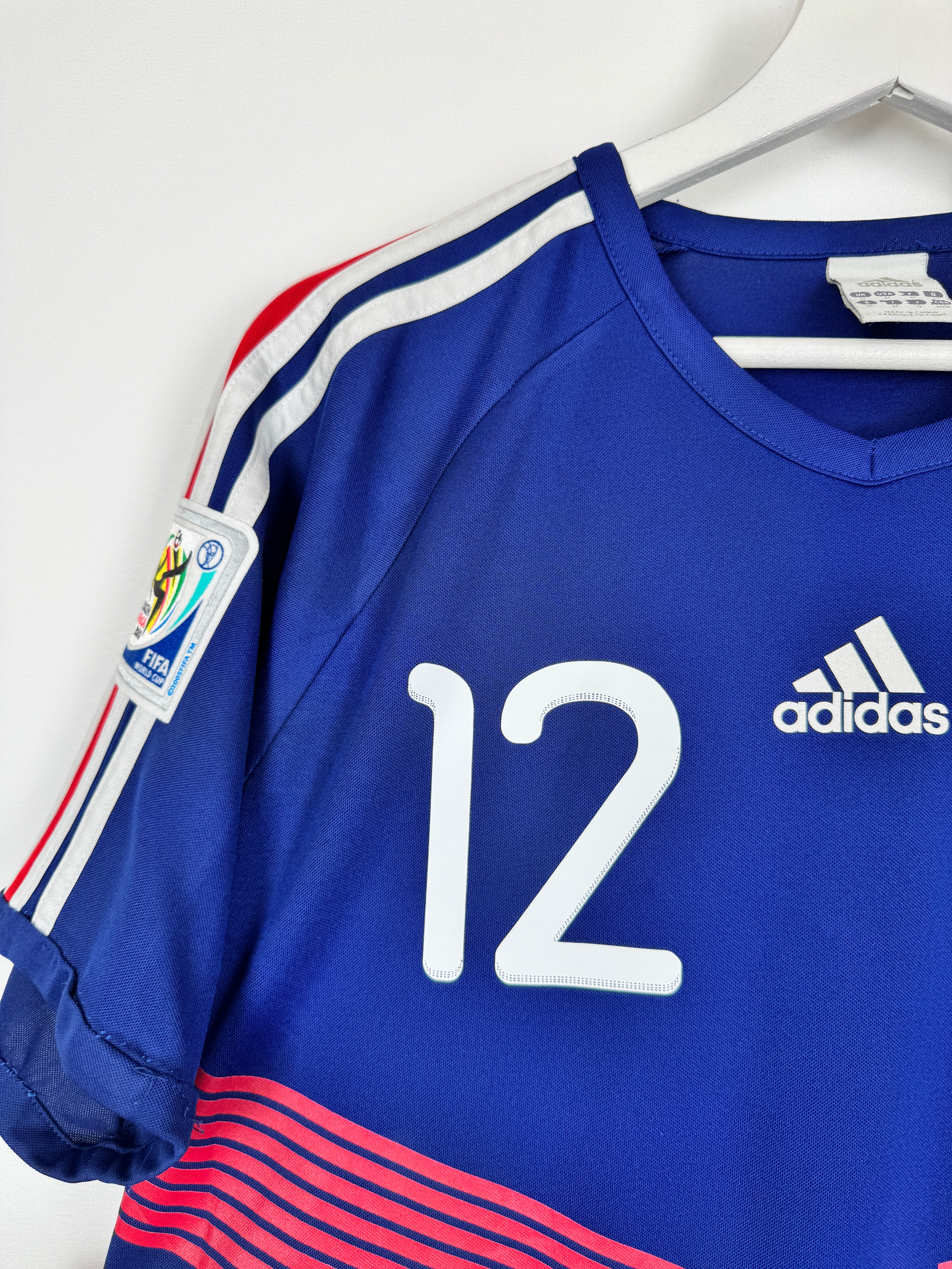 FRANCE NATIONAL FOOTBALL TEAM 2010 HOME JERSEY - HENRY #12 (M)
