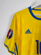 MAILLOT DE FOOTBALL SUÈDE 2016 DOMICILE - ZLATAN IBRAHIMOVIC #10 (M)