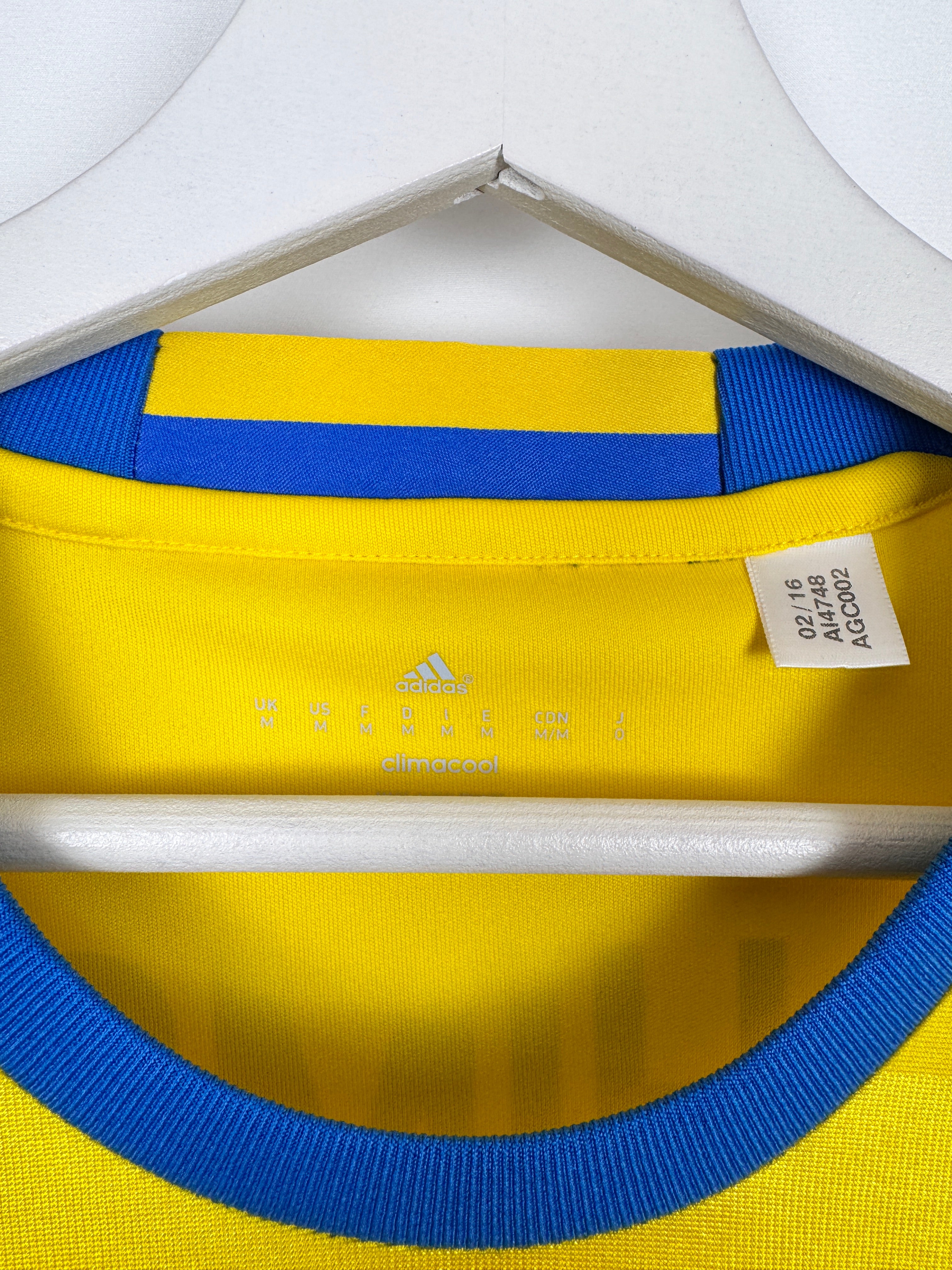 MAILLOT DE FOOTBALL SUÈDE 2016 DOMICILE - ZLATAN IBRAHIMOVIC #10 (M)