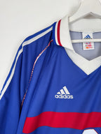 FRANCE NATIONAL FOOTBALL TEAM 1998 HOME JERSEY - DESAILLY #8 (XL)