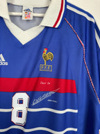 FRANCE NATIONAL FOOTBALL TEAM 1998 HOME JERSEY - DESAILLY #8 (XL)