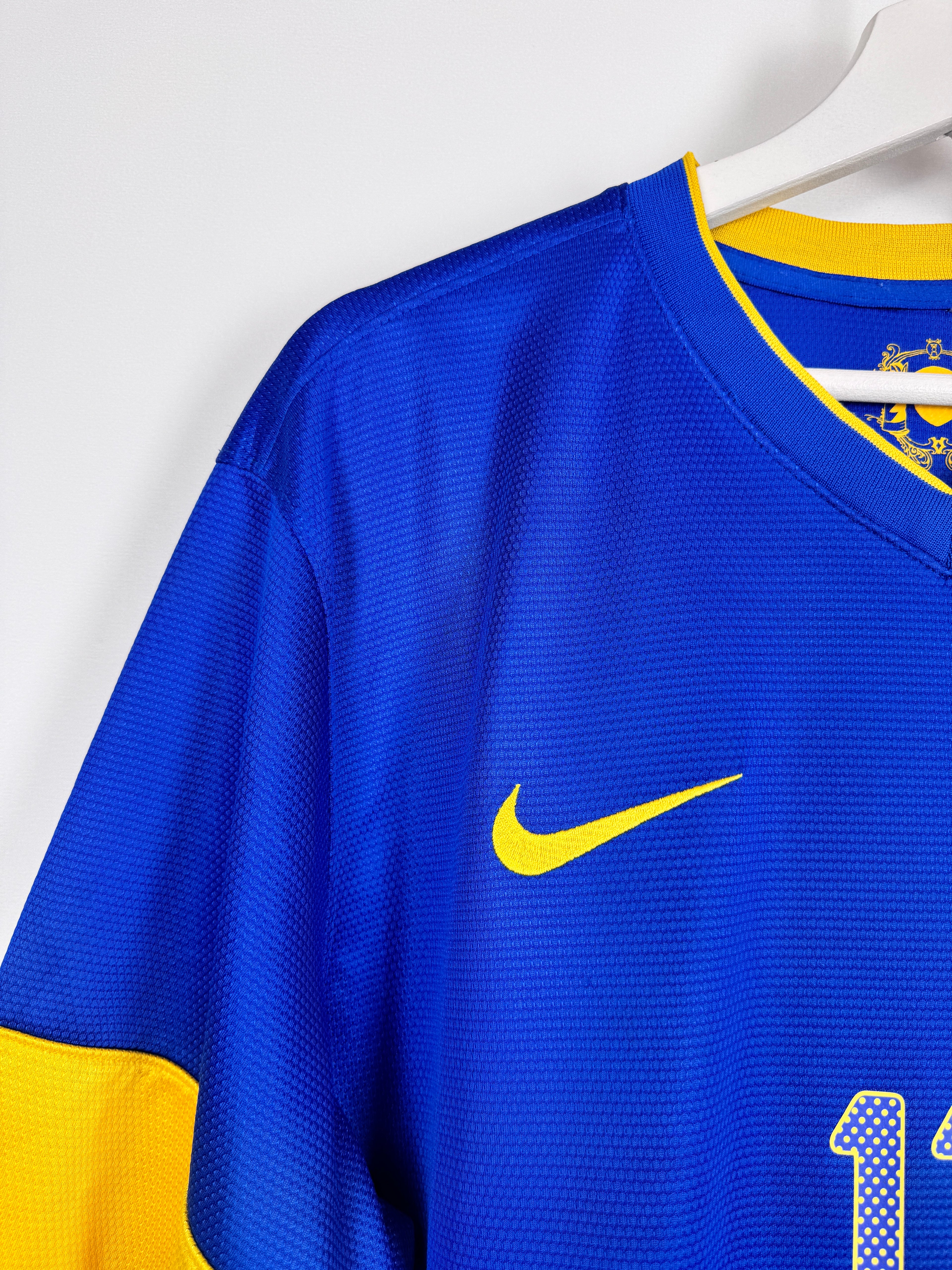 MAILLOT DE FOOTBALL BRÉSIL 2012 EXTÉRIEUR - NEYMAR #11 (XL)