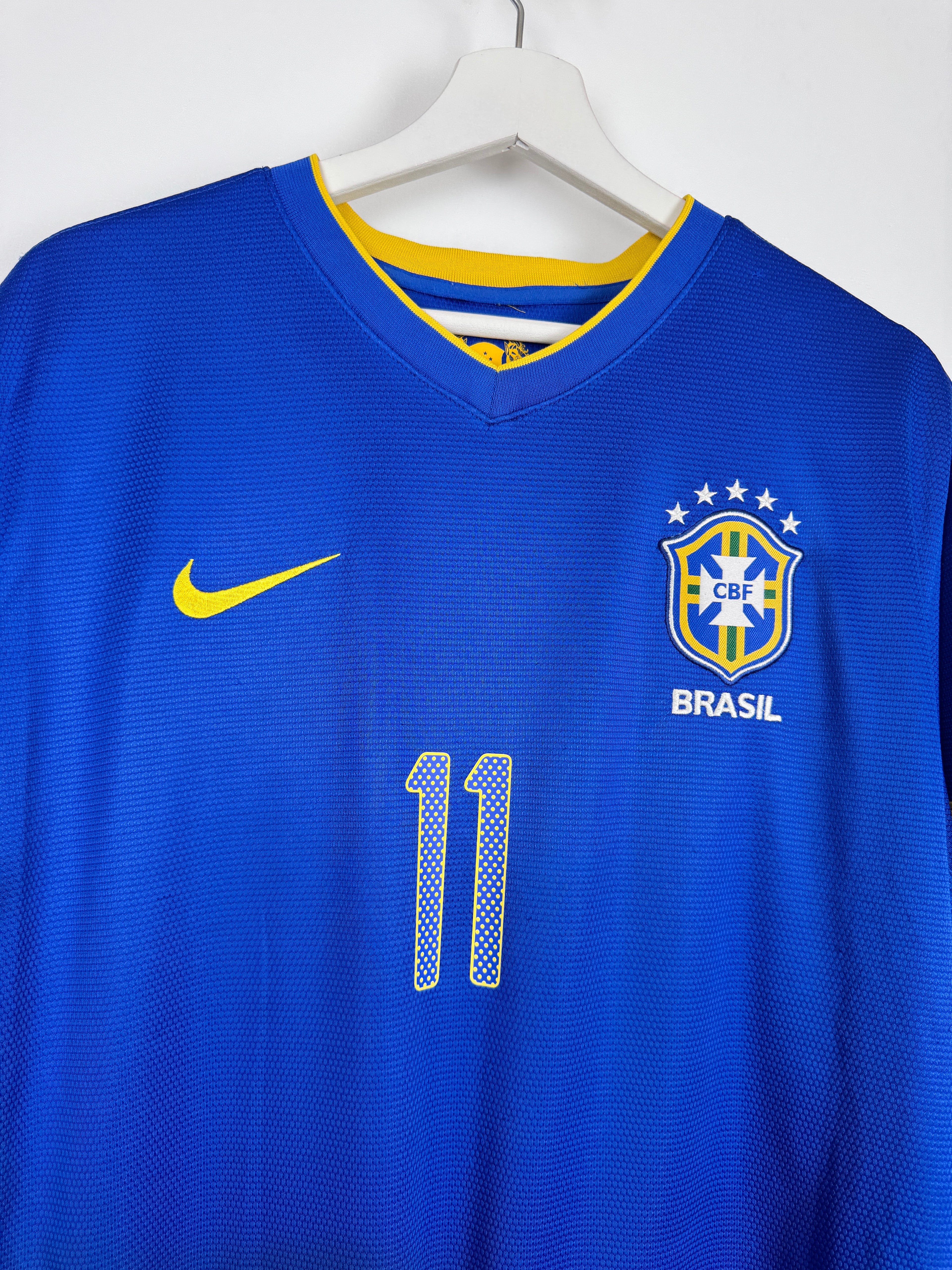 MAILLOT DE FOOTBALL BRÉSIL 2012 EXTÉRIEUR - NEYMAR #11 (XL)