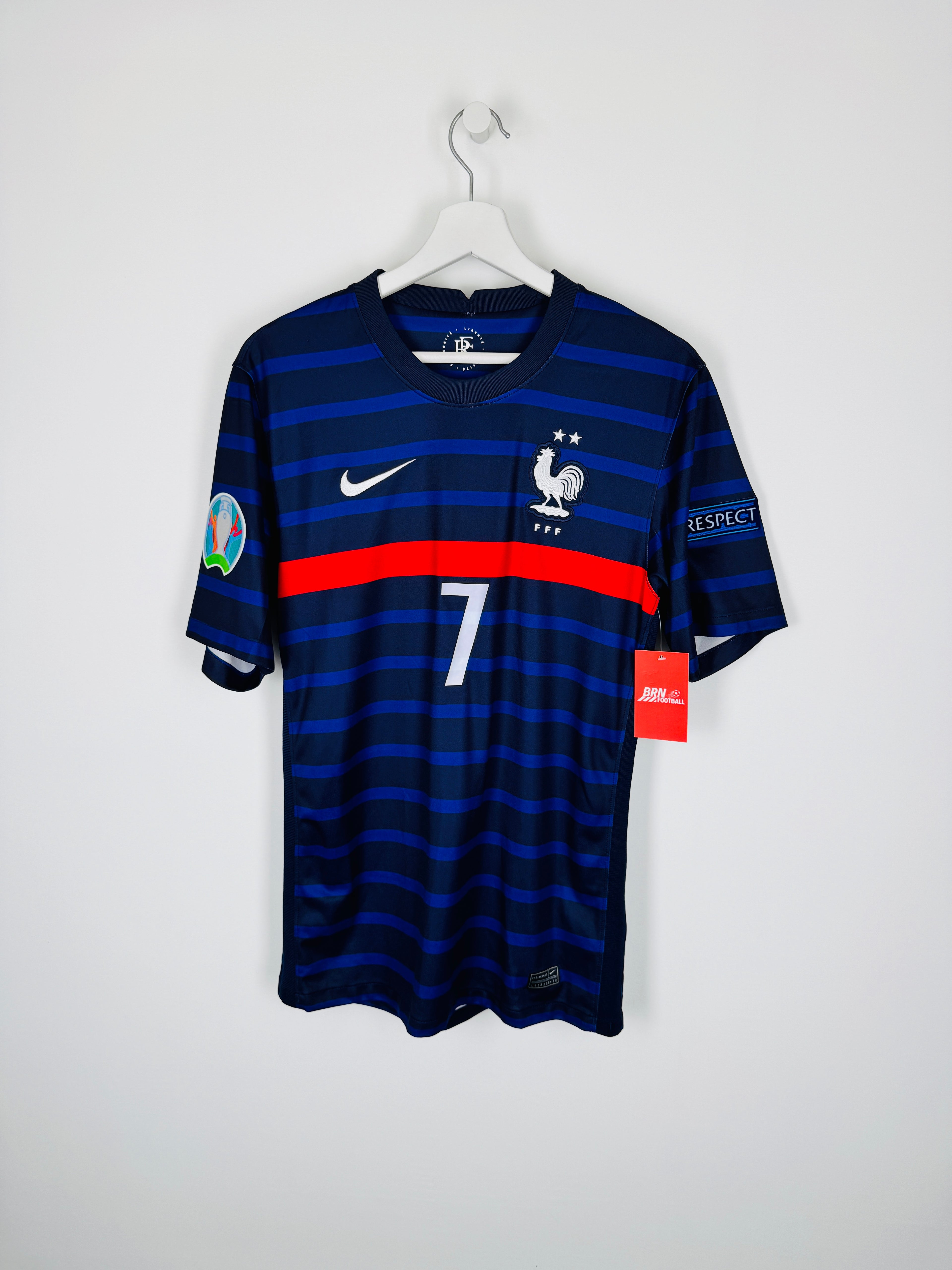 FRANCE NATIONAL FOOTBALL TEAM 2020 HOME JERSEY - GRIEZMANN #7 EURO 2021 (S)