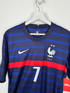 FRANCE NATIONAL FOOTBALL TEAM 2020 HOME JERSEY - GRIEZMANN #7 EURO 2021 (S)
